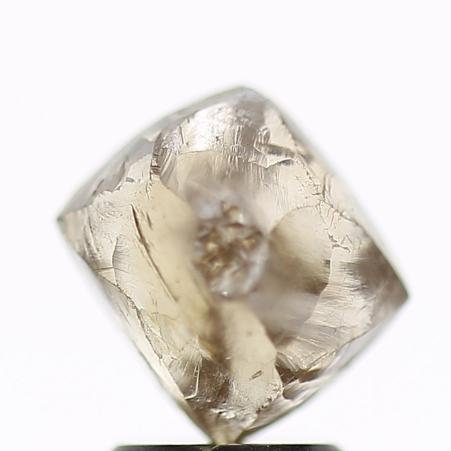 4.26 Carat Natural Fancy Champagne Brown Rough Diamond 9 MM