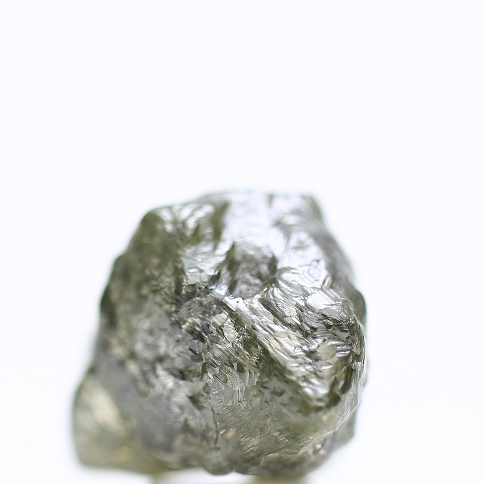 9.28 Carat Natural Yellowish Green Rough Diamond 13 MM