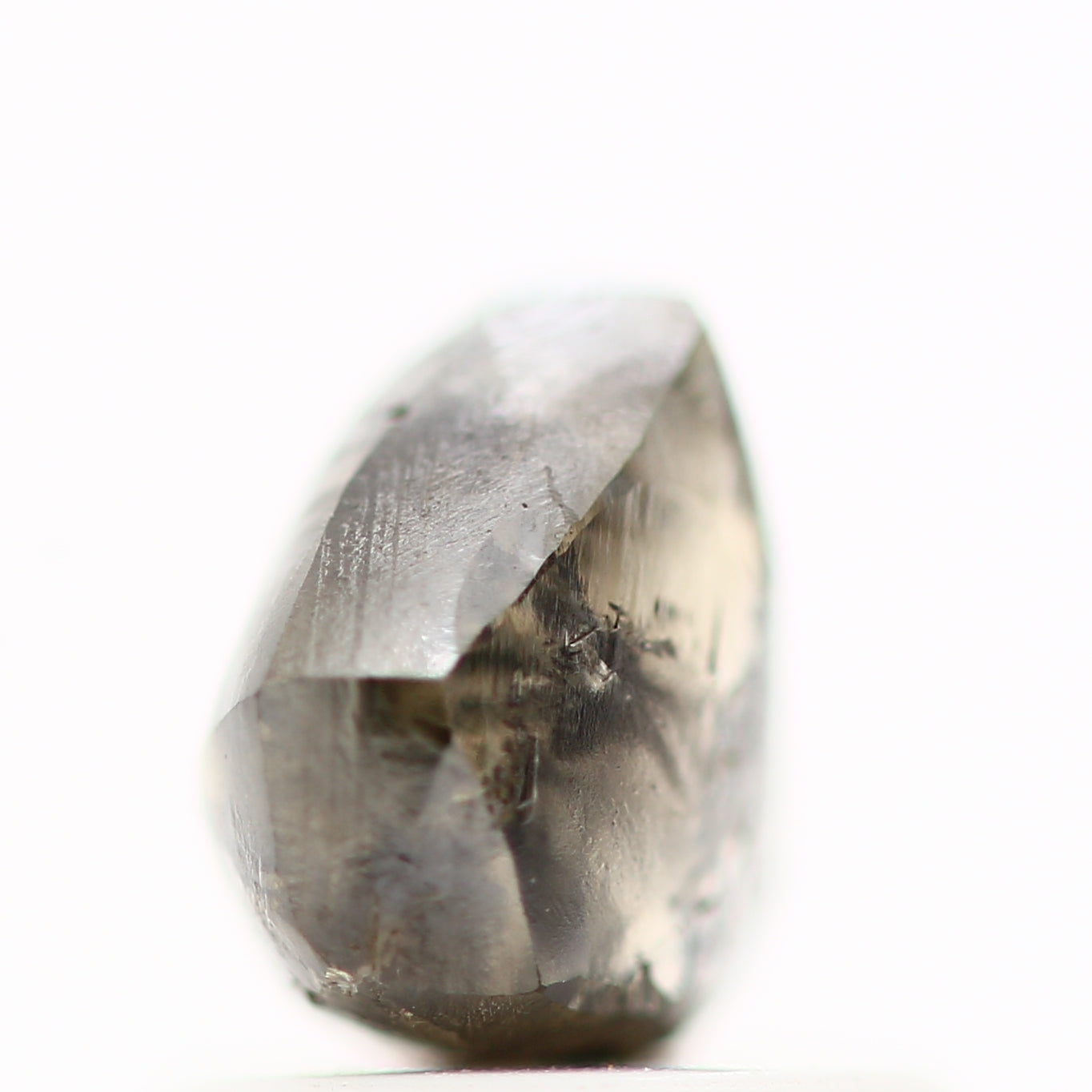 1.14 Carat Natural Macle Brown Crystal Rough Diamond 6.50 MM - Blackdiamond