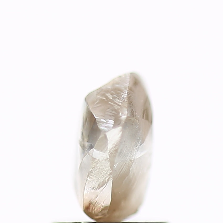 1.34 Carat Natural Fancy Champagne Rough Diamond 6.62 MM