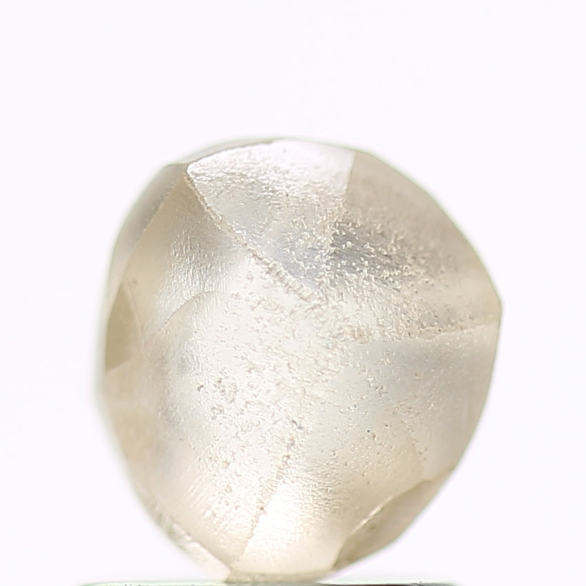 1.19 Carat Natural Champagne Brown Uncut Loose Raw Diamond 6.1 MM