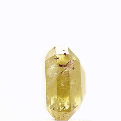 1.15 Carat 5.97 MM Fancy Yellow Emerald Cut Salt and Pepper Diamond - Blackdiamond