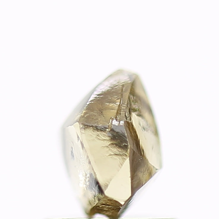 1.16 Carat Natural Fancy Champagne Brown Rough Diamond 5.72 MM