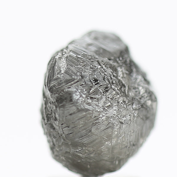 3.58 Carat Gray Natural Raw Uncut Rough Diamond