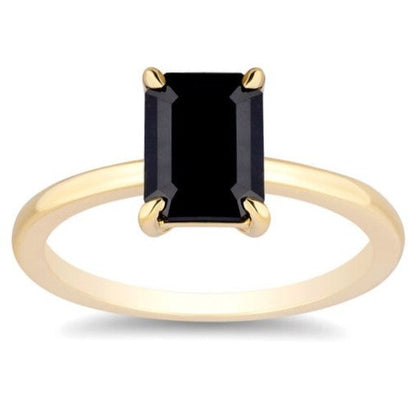 Black-Diamond-Solitaire-Ring-14-k-yellow-gold