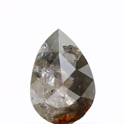 0.38 Carat Fancy Gray Pear Cut Natural Loose Diamond SDM987