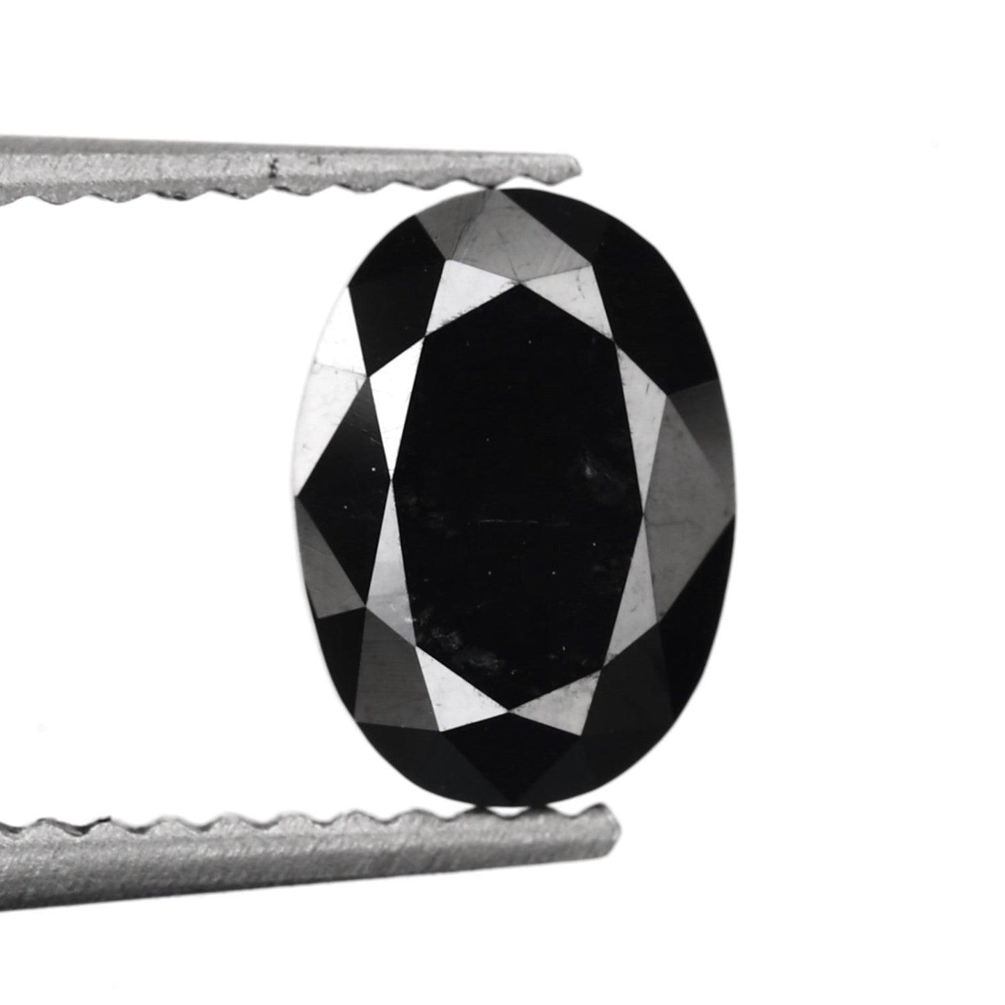 oval black loose diamond