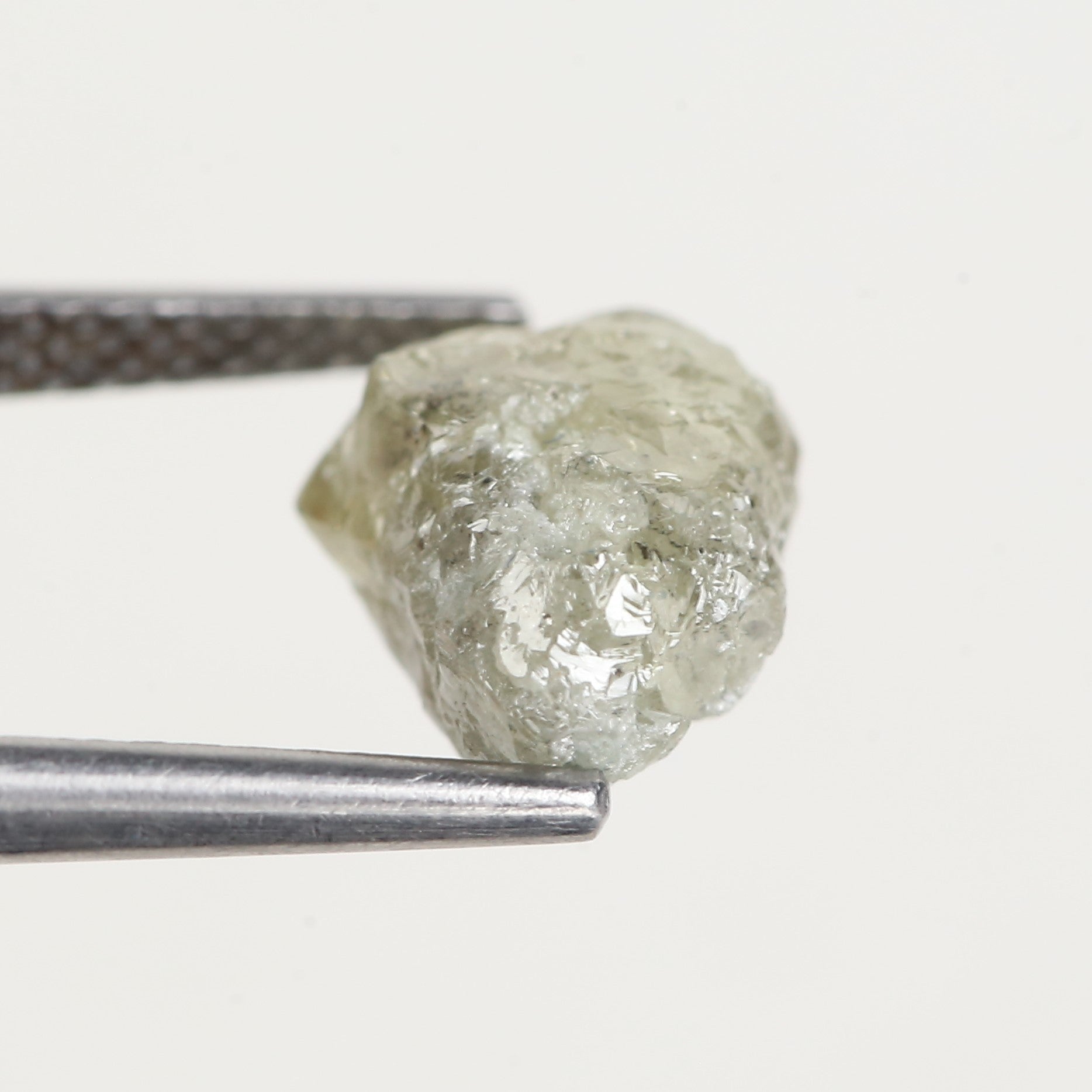 3.12 Carat Yellow Natural Uncut Raw Rough Diamond 9.9 MM