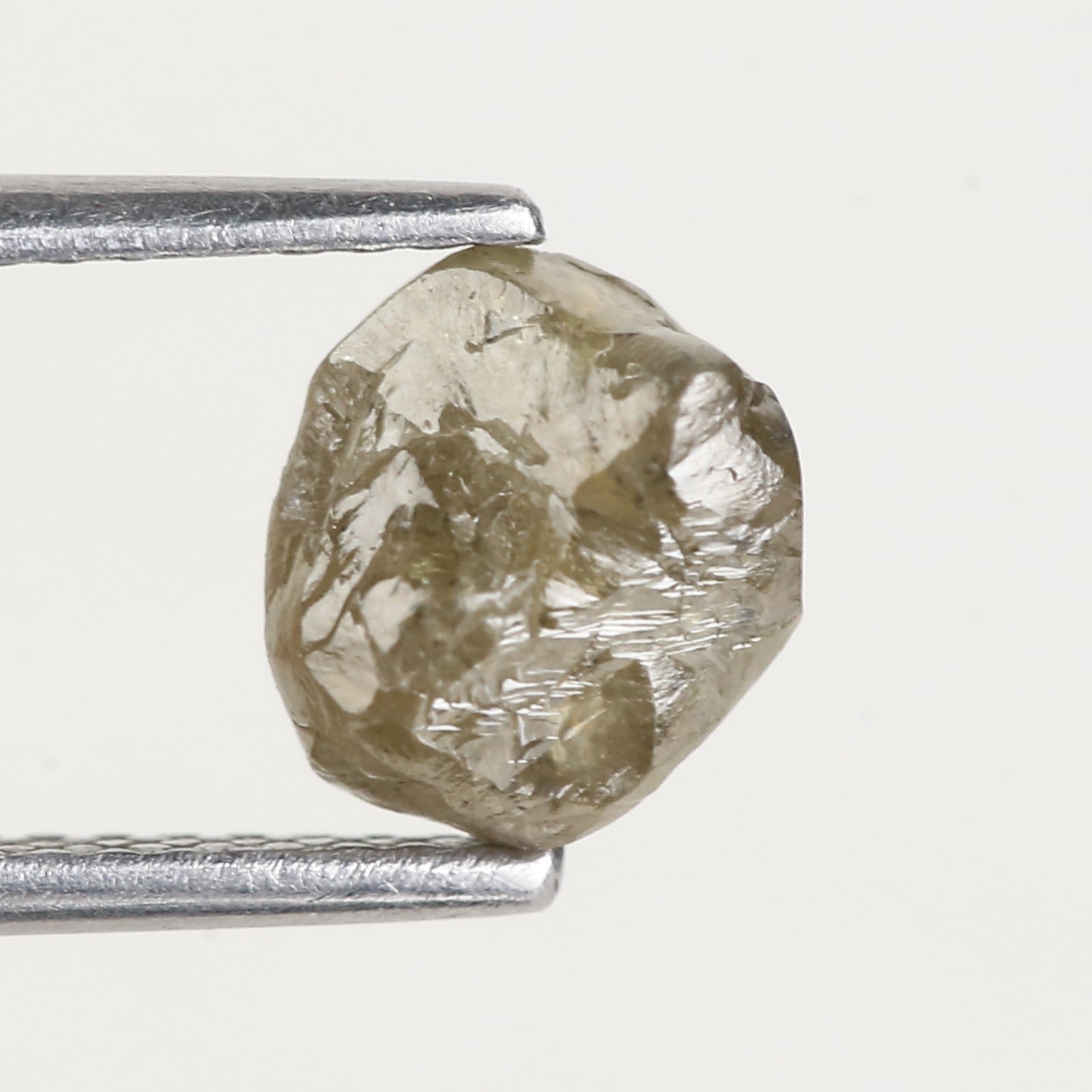 1.49 Carat Champagne Brown Real Rough Uncut Loose Diamond 6.90 MM