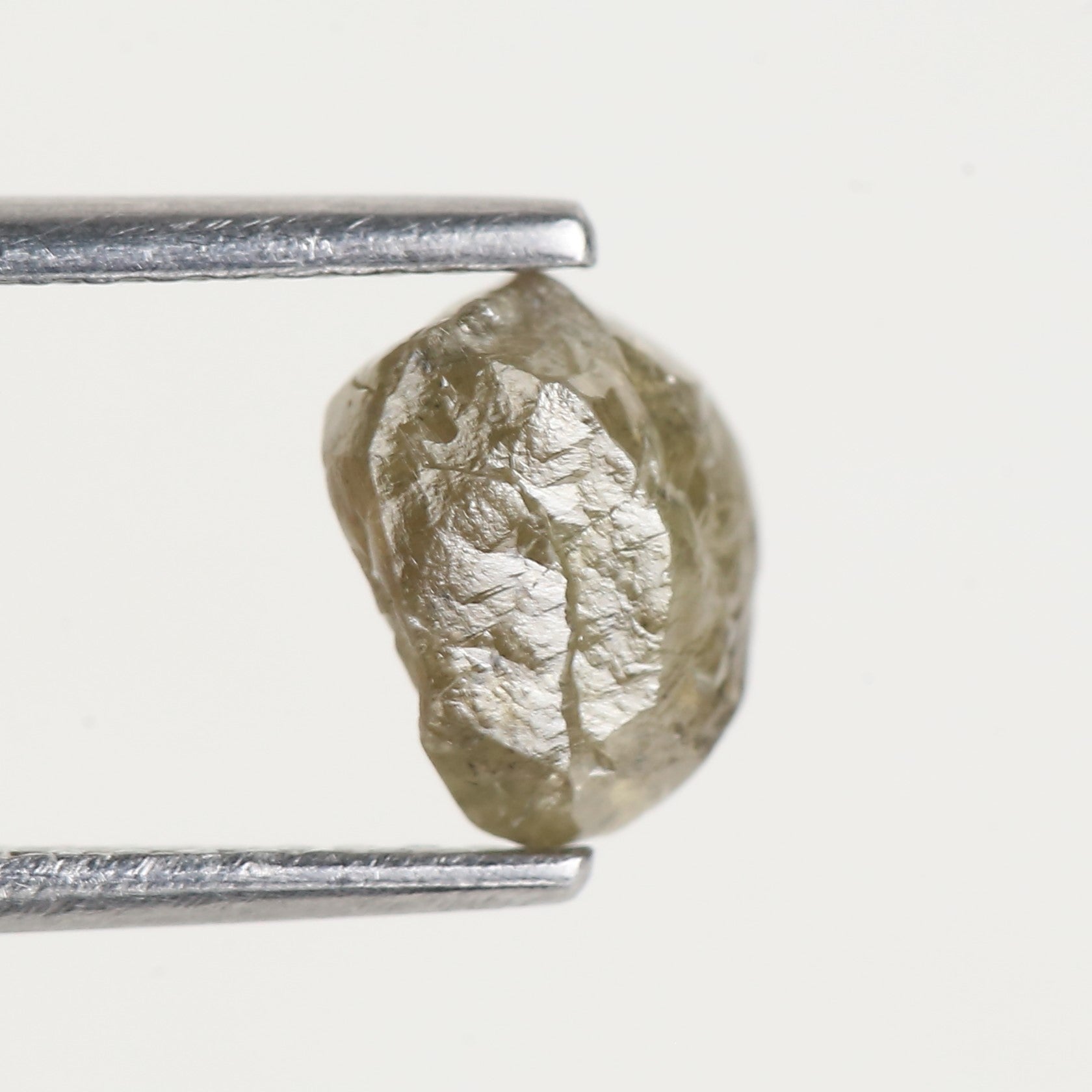 1.49 Carat Champagne Brown Real Rough Uncut Loose Diamond 6.90 MM