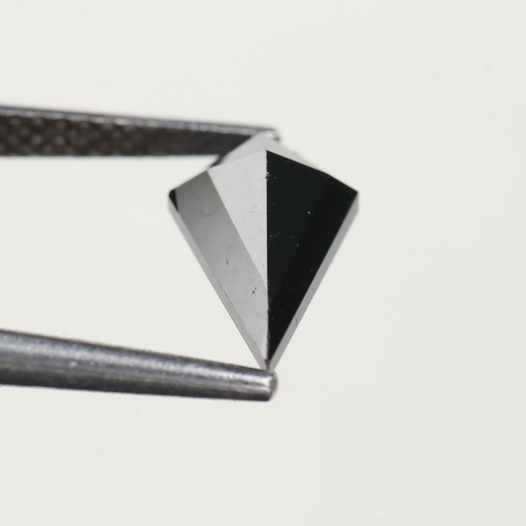 1.77 Carat Loose Natural Black Kite Diamond 12.25 MM