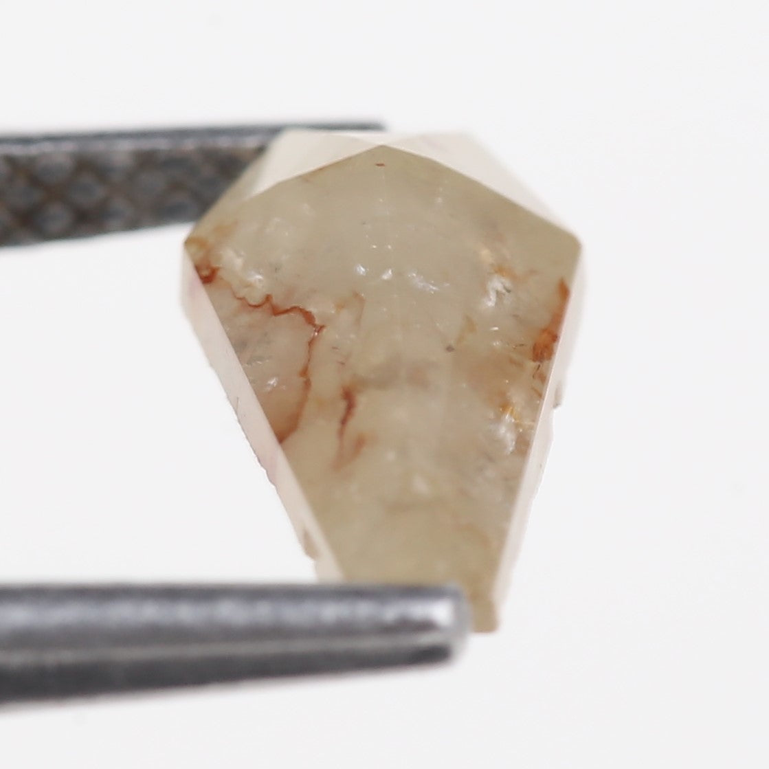 0.93 Carat Natural Salt And Pepper Coffin Diamond For Fantasy Cut Ring