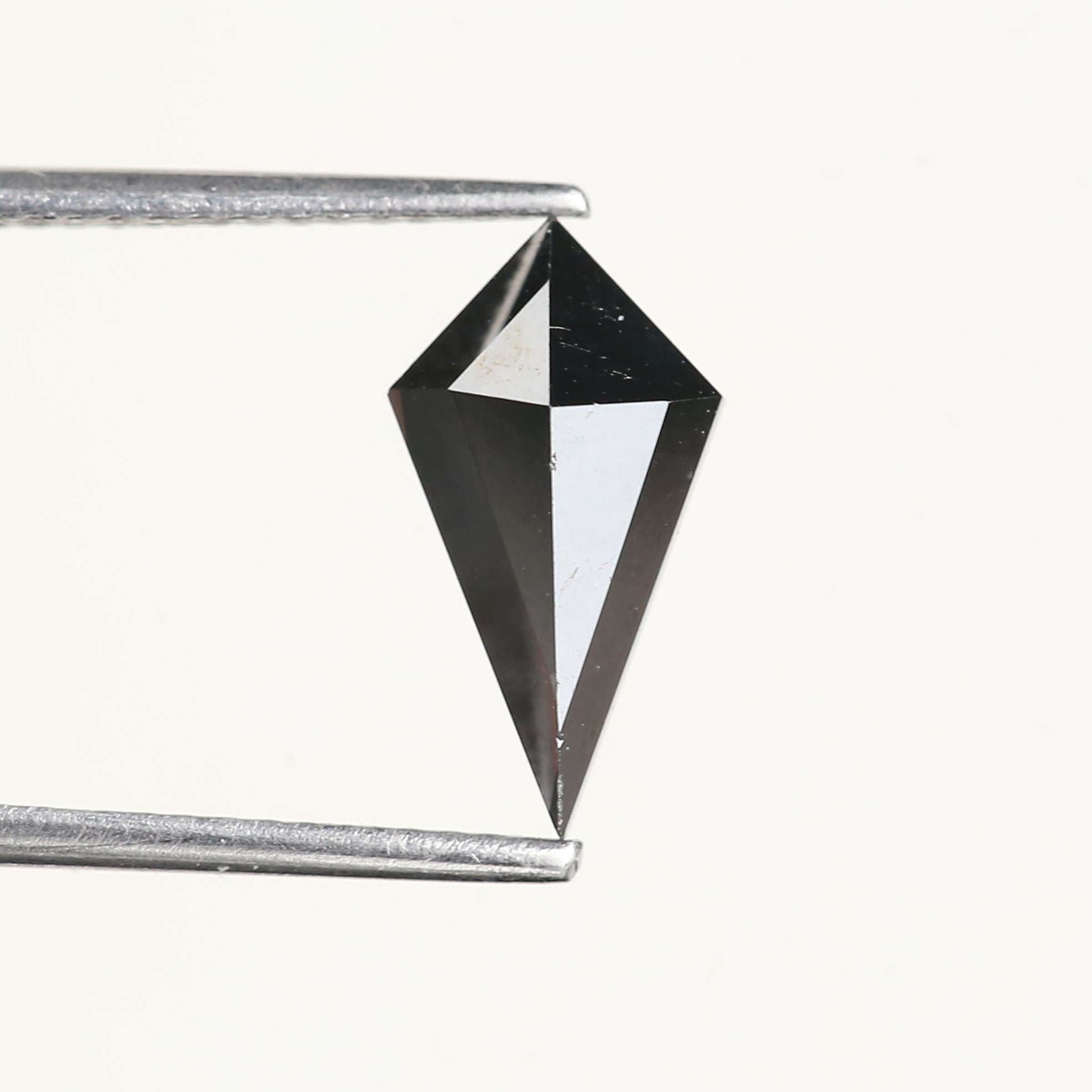 1.77 Carat Loose Natural Black Kite Diamond 12.25 MM