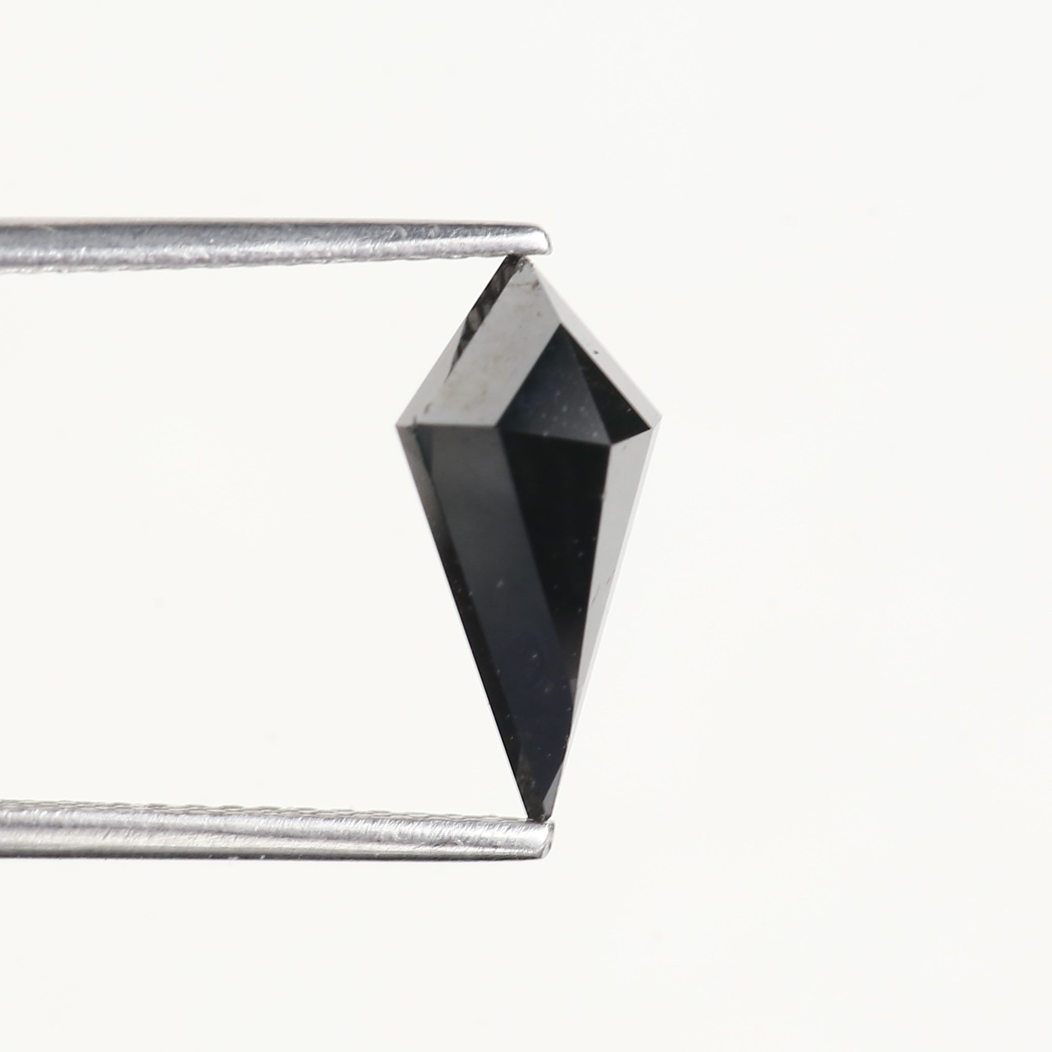 1.77 Carat Loose Natural Black Kite Diamond 12.25 MM