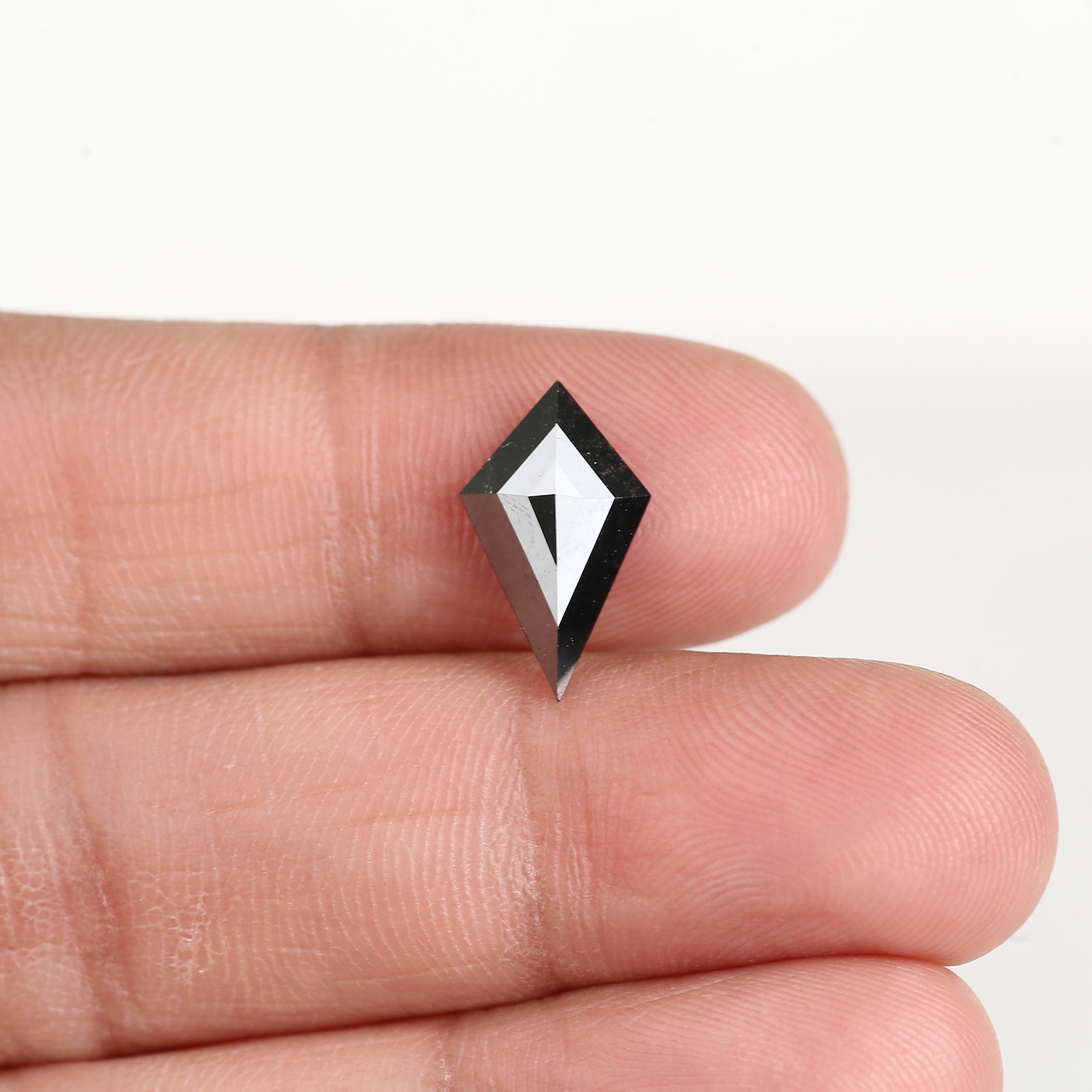 2.08 Carat Natural Loose Kite Black Diamond 14.30 MM