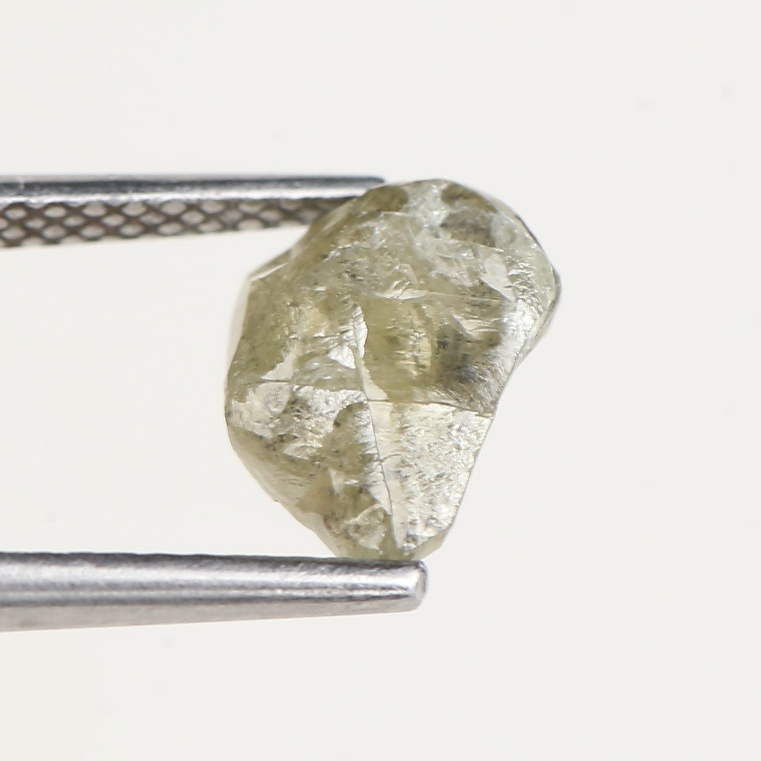 1.68 Carat Natural Yellow Rough Diamond 8.4 MM
