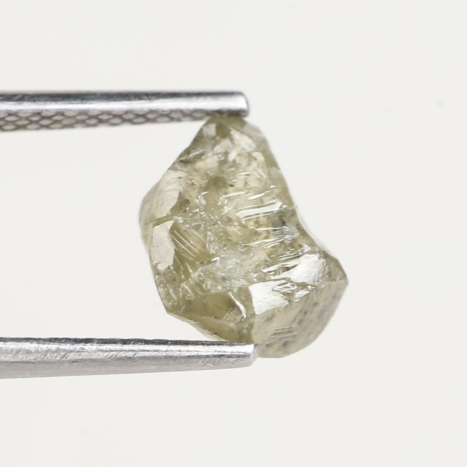 1.68 Carat Natural Yellow Rough Diamond 8.4 MM