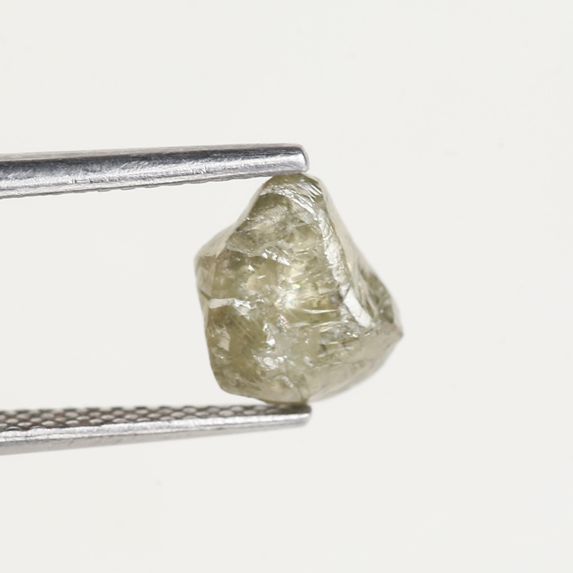 1.68 Carat Natural Yellow Rough Diamond 8.4 MM