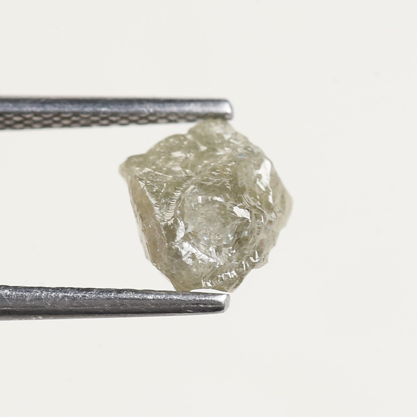 1.84 Ct Natural Light Yellow Rough Diamond 7.8 MM