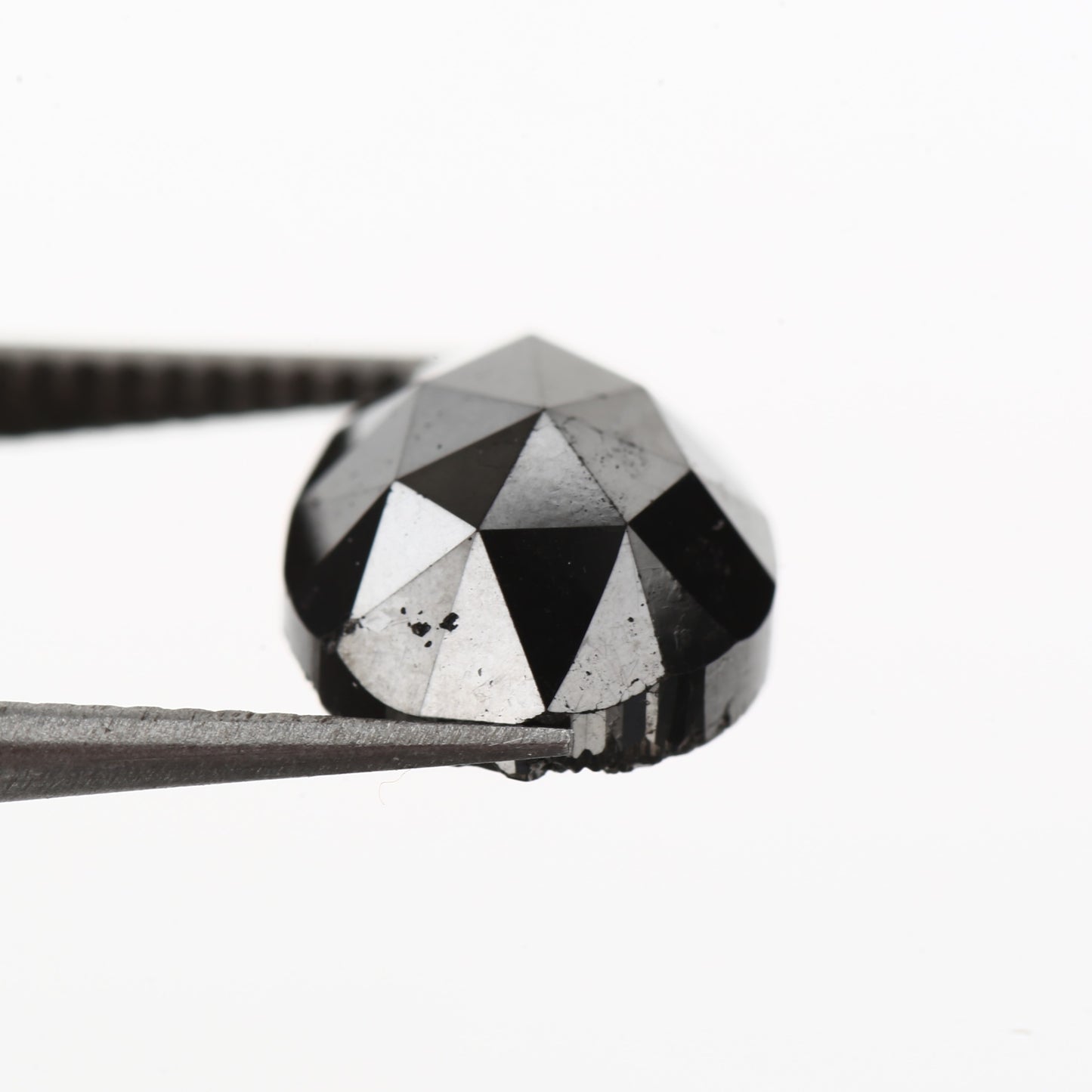 pear black natural diamond