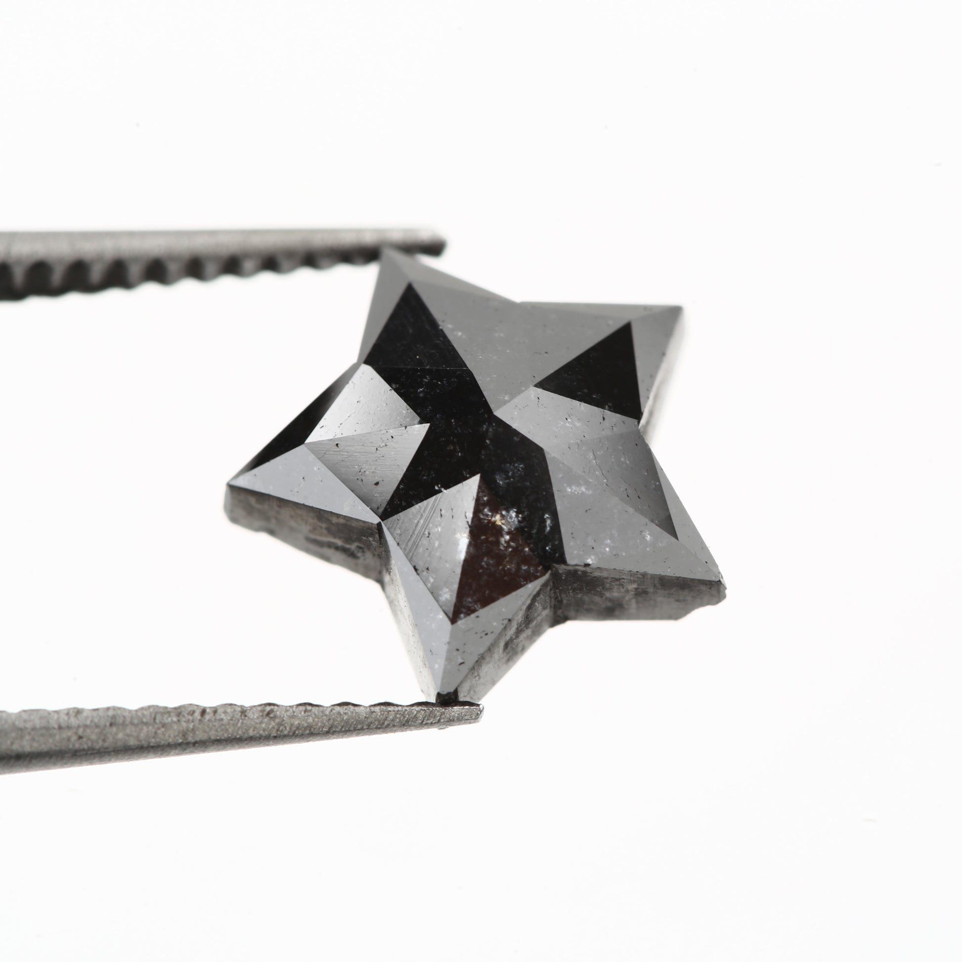 2.71 Carat Star Cut Fancy Natural Black Diamond - Blackdiamond