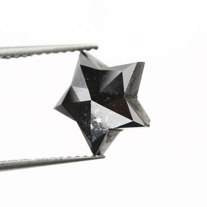 2.71 Carat Star Cut Fancy Natural Black Diamond - Blackdiamond