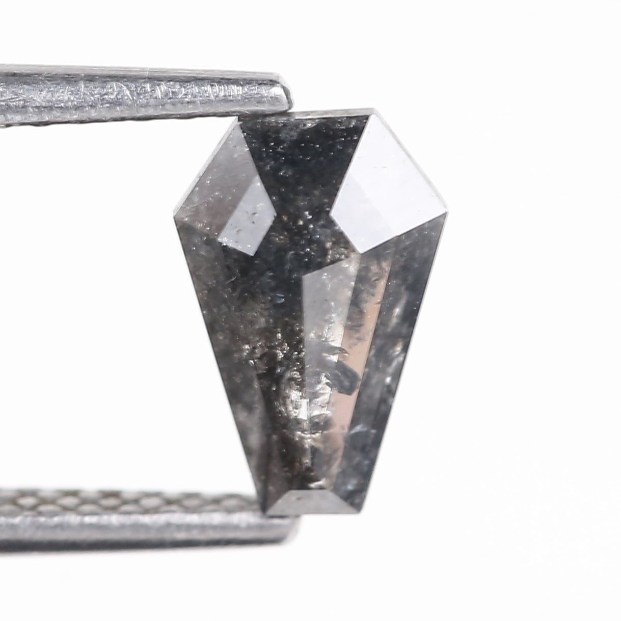 0.86 Carat Natural Coffin Salt And Pepper Diamond 8.21 MM