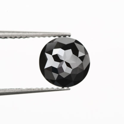 rose cut black diamond