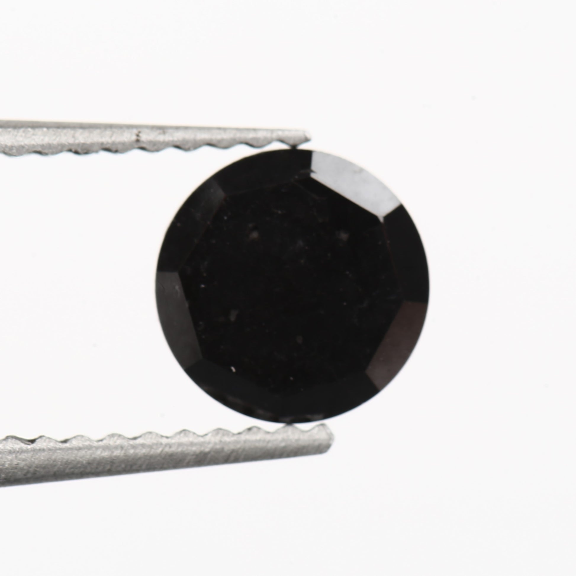 1.01 Carat Round Rose Cut Fancy Natural Black Diamond - Blackdiamond