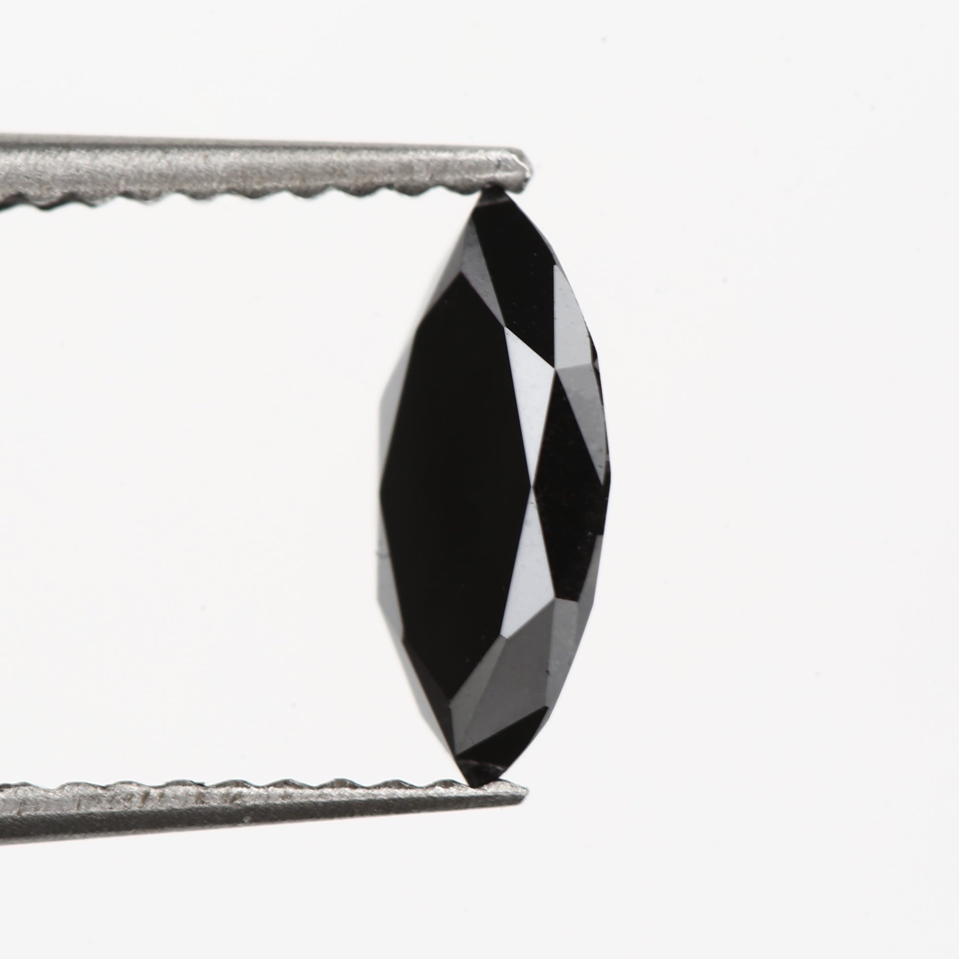 0.76 Carat Marquise Brilliant Cut Fancy Natural Black Diamond 9.10 MM - Blackdiamond