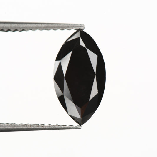 marquise cut black diamond