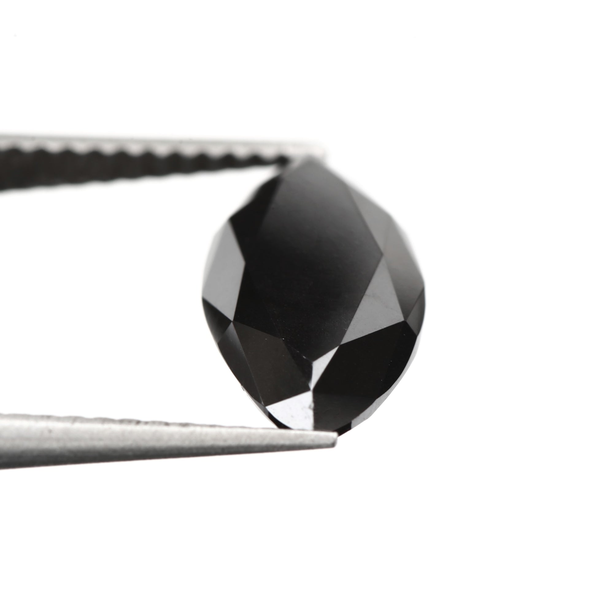 2.39 Carat Marquise Brilliant Cut Fancy Natural Black Diamond 13.16 MM - Blackdiamond