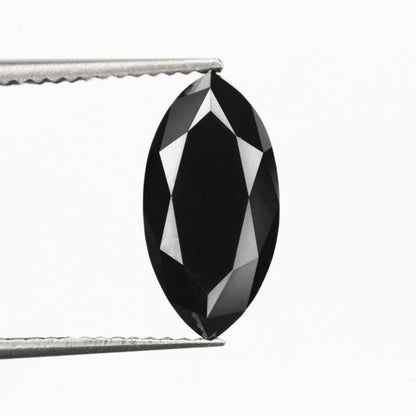 fancy black marquise cut diamond