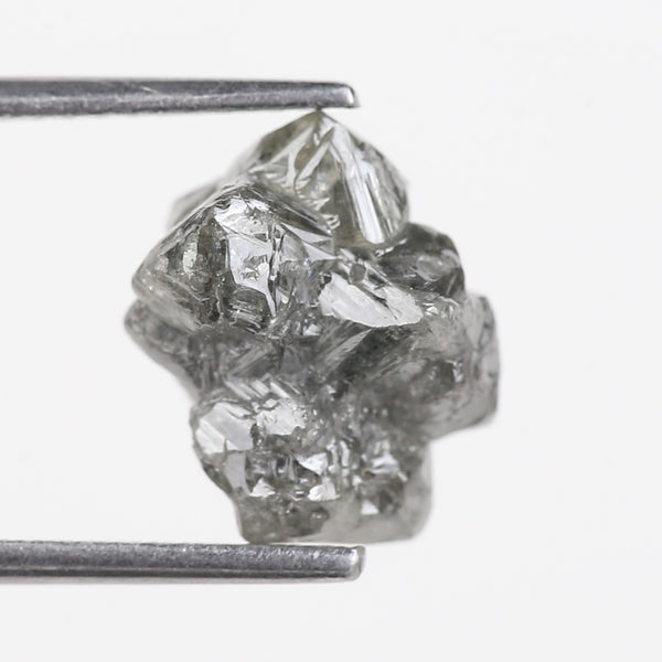 5.34 Carat Octahedron Rough Uncut Crystal Raw Diamond 10.30 MM