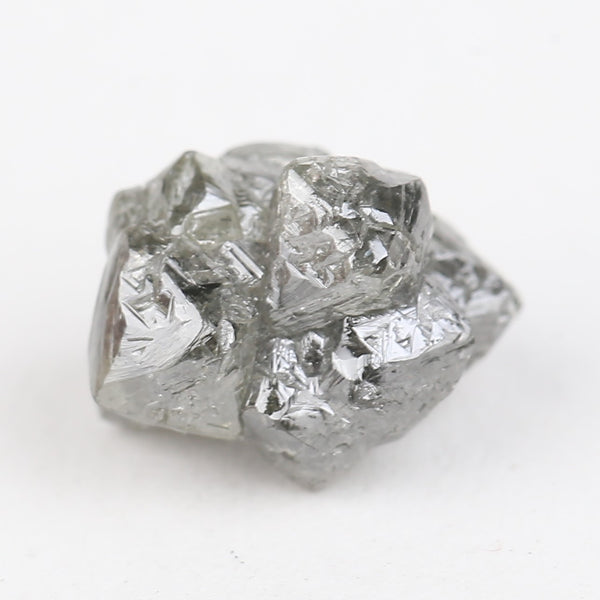 5.34 Carat Octahedron Rough Uncut Crystal Raw Diamond 10.30 MM
