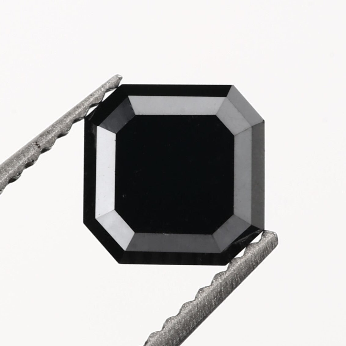 asscher fancy black diamond