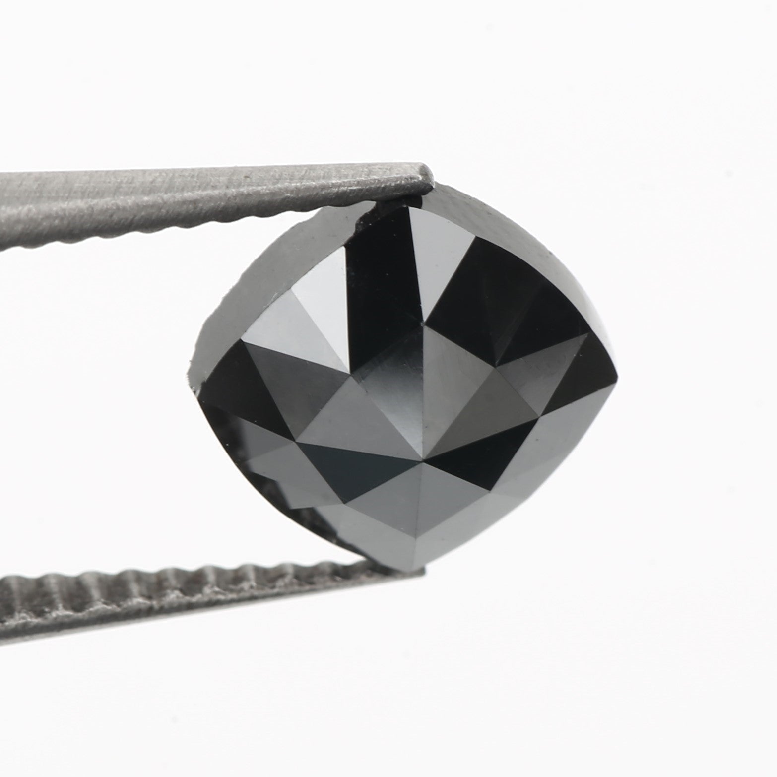 rose cut black diamond