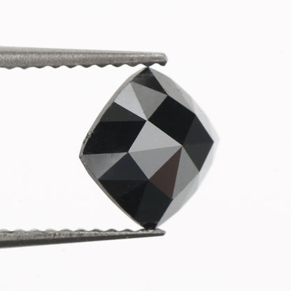 rose cut black diamond