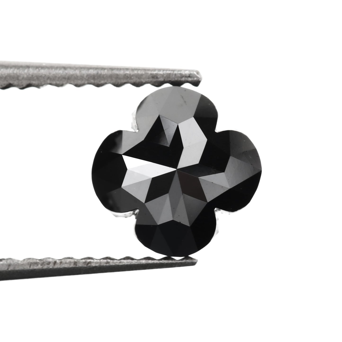 black flower diamond fancy