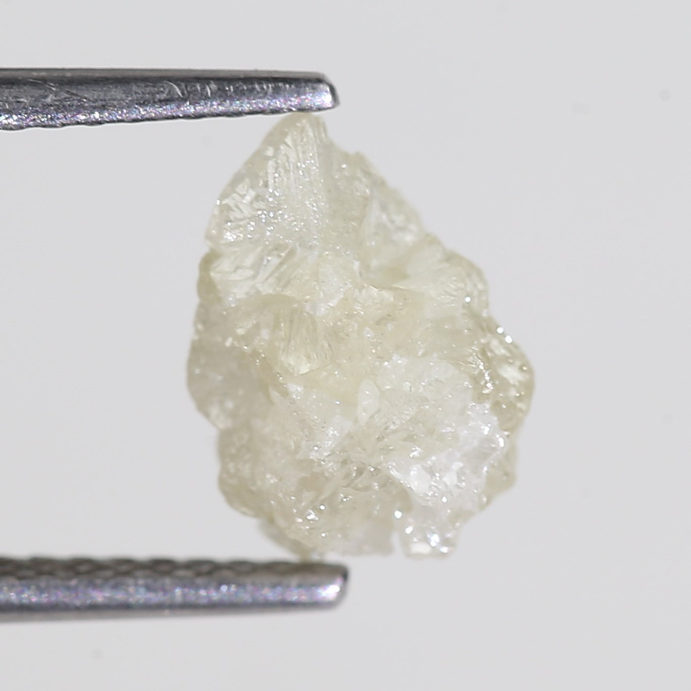 2.68 Carat Natural Rough Uncut Raw White Diamond 9.45 MM