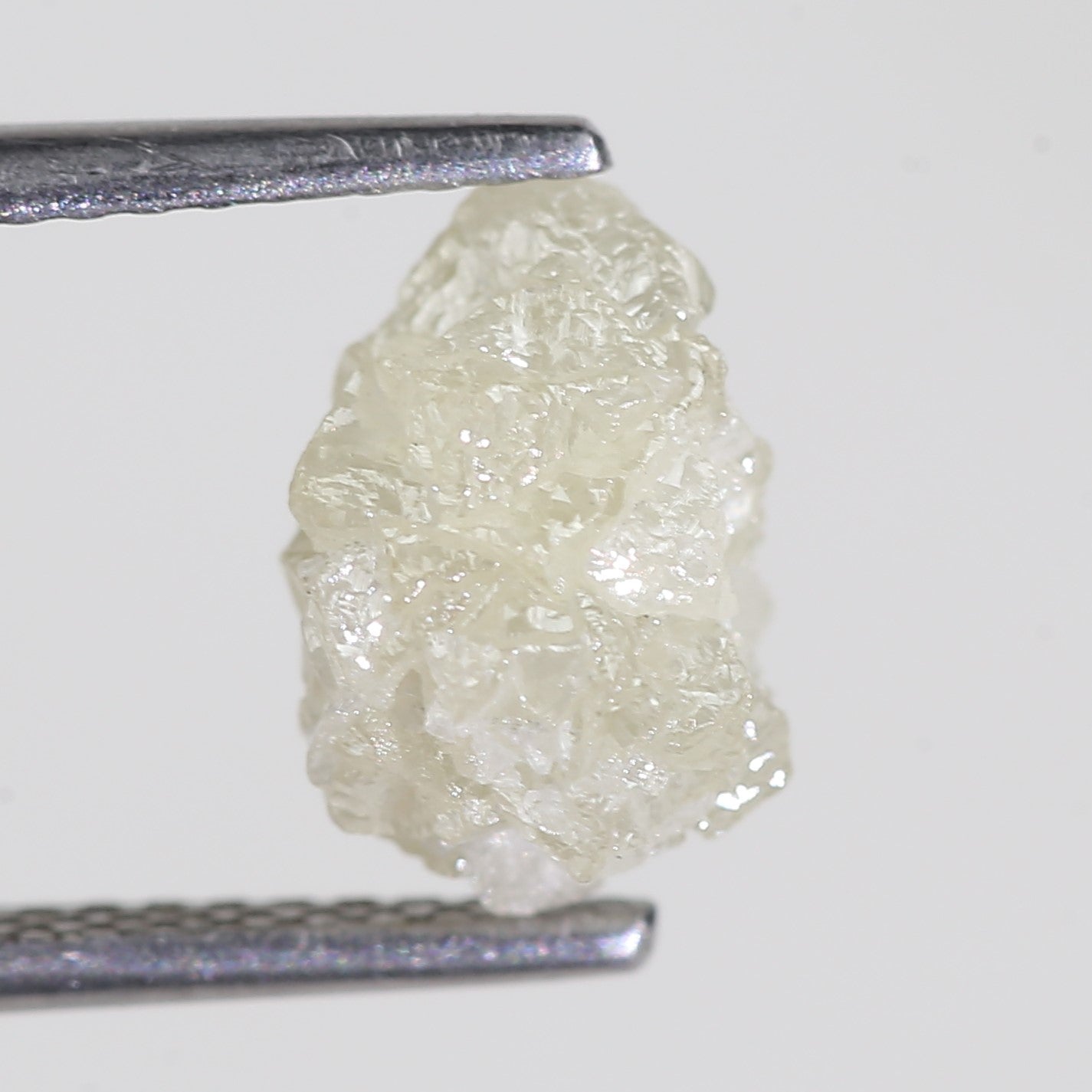2.68 Carat Natural Rough Uncut Raw White Diamond 9.45 MM