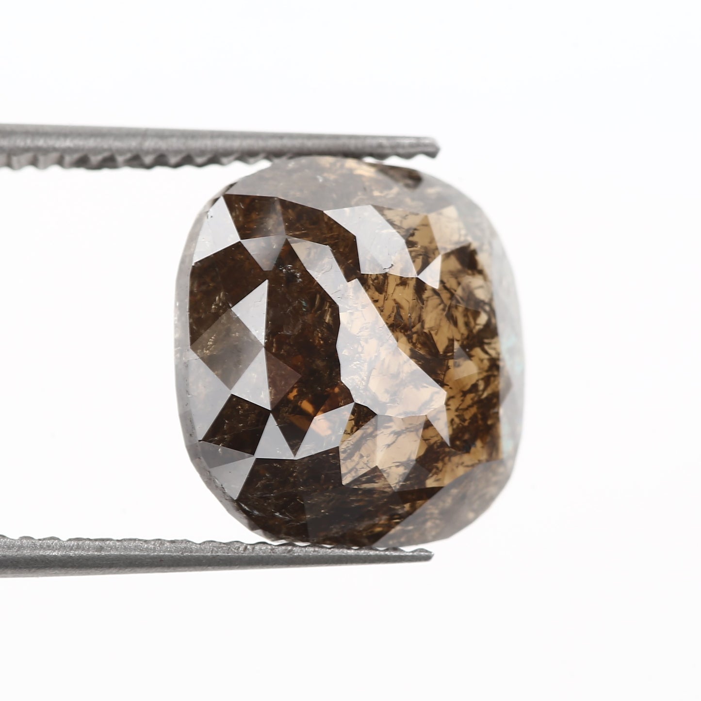 fancy brown diamond rose cut