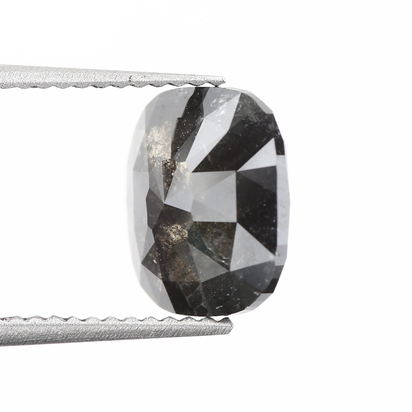 3 carat diamond cushion cut black