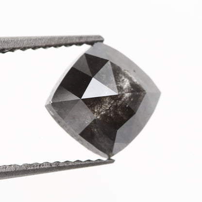 1 ct salt and pepper diamond