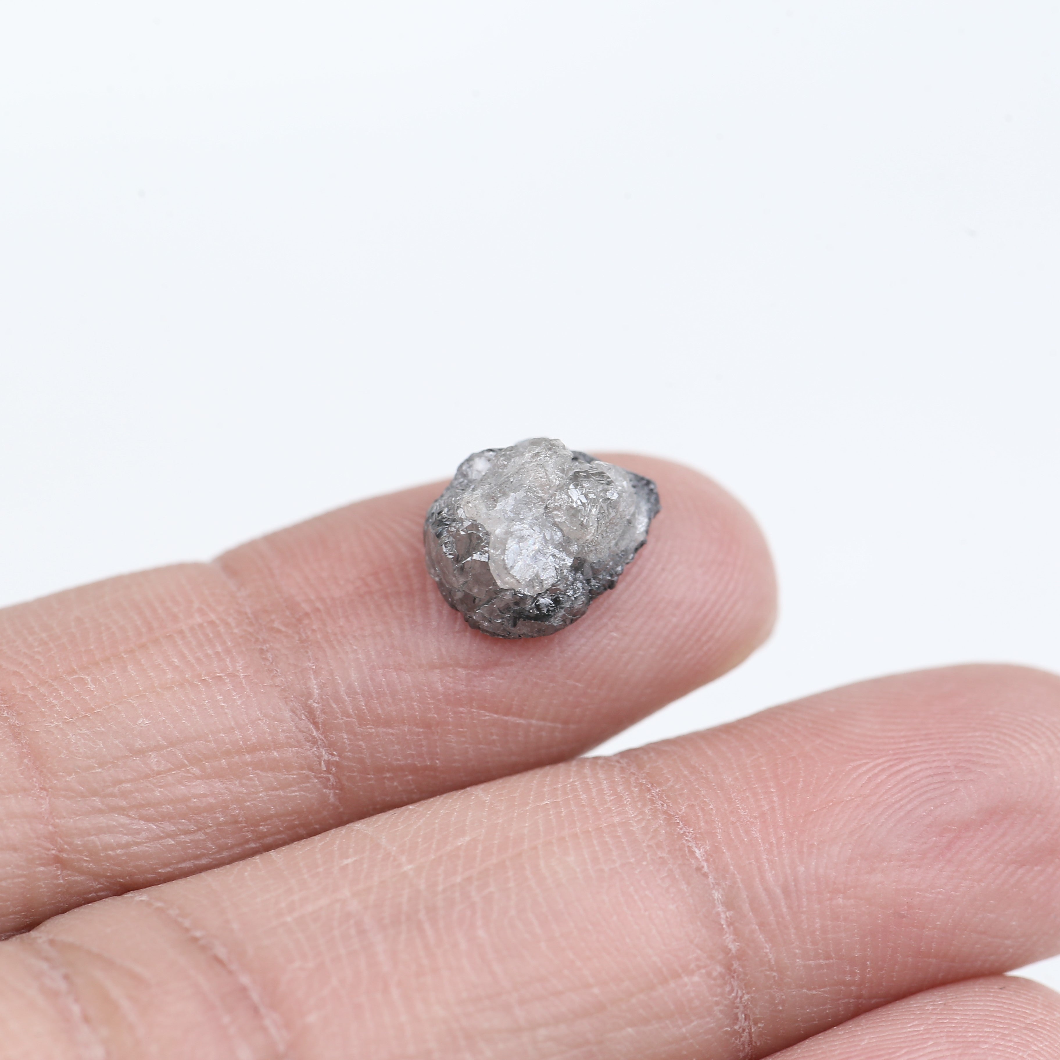 3.22 Carat Natural Raw Uncut Rough Diamond 10.60 MM