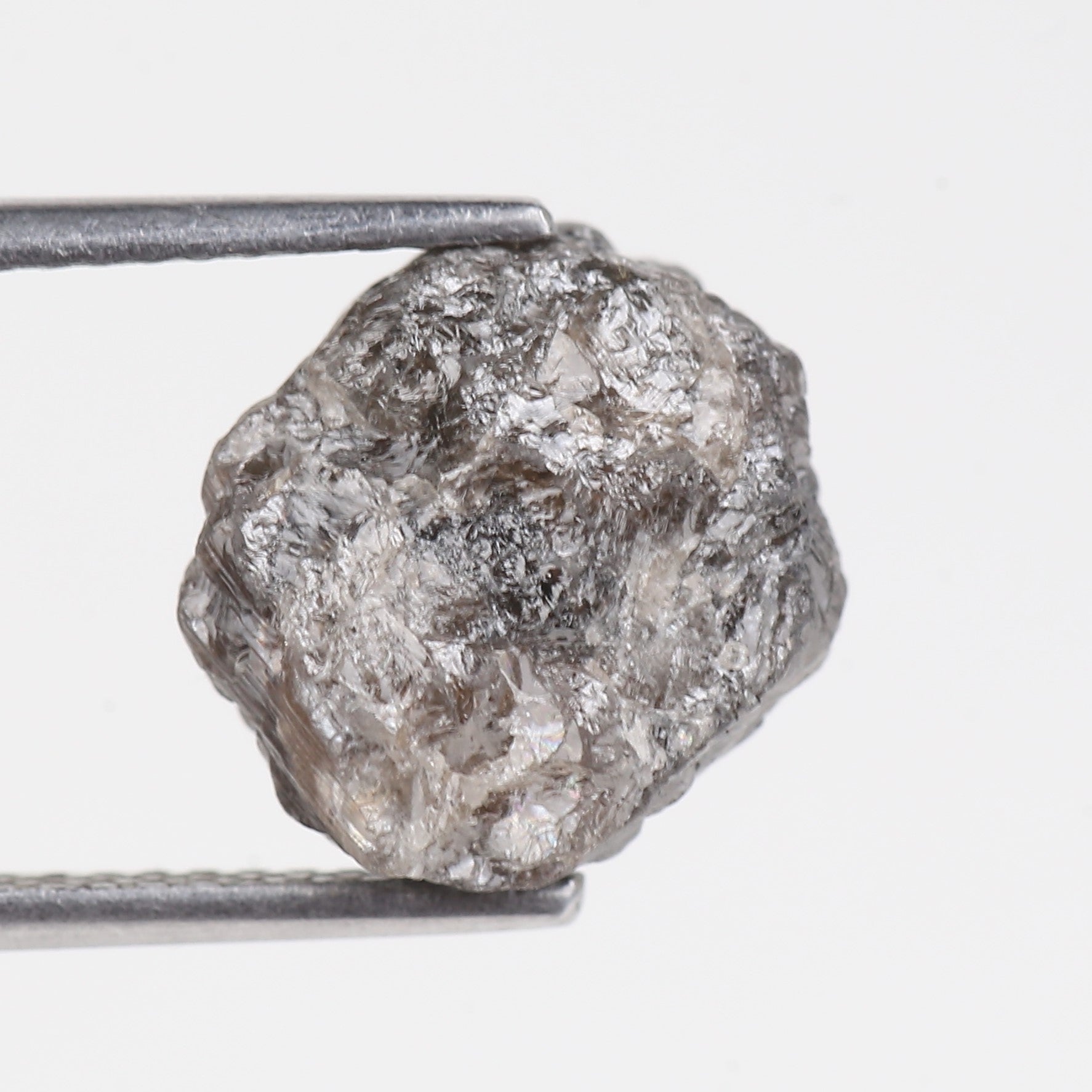 7 Carat Natural Rough Brown Uncut Raw Chocolate Crystal Diamond 11.21 MM
