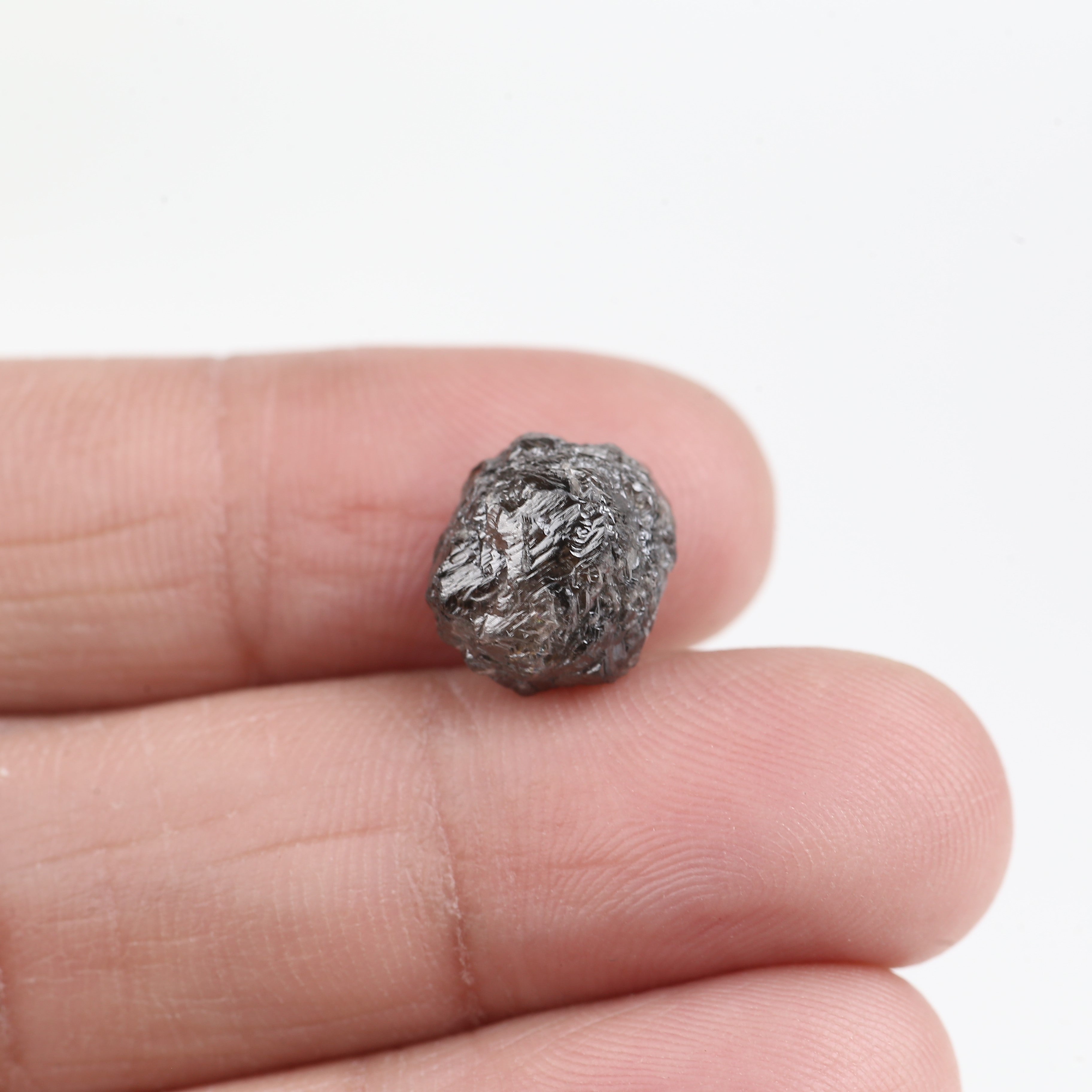 7 Carat Natural Rough Brown Uncut Raw Chocolate Crystal Diamond 11.21 MM