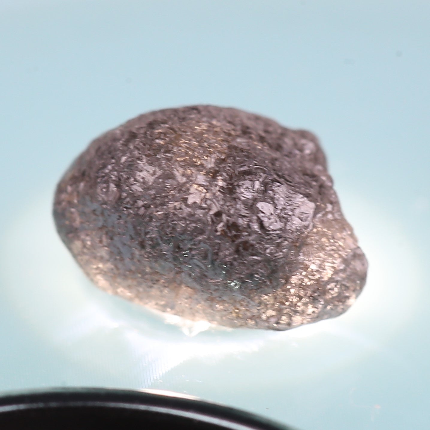 1.97 Carat Natural Rough Uncut Raw Black Diamond 7.92 MM