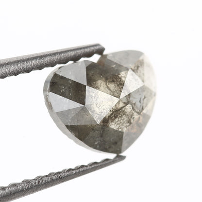 heart salt and pepper diamond