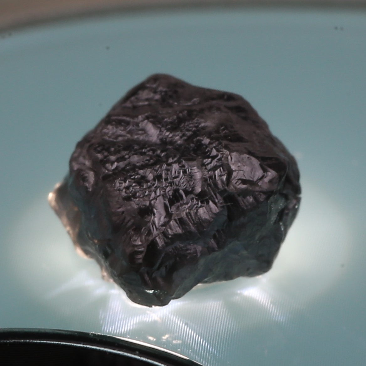 3 Carat Natural Gray Black Rough Diamond